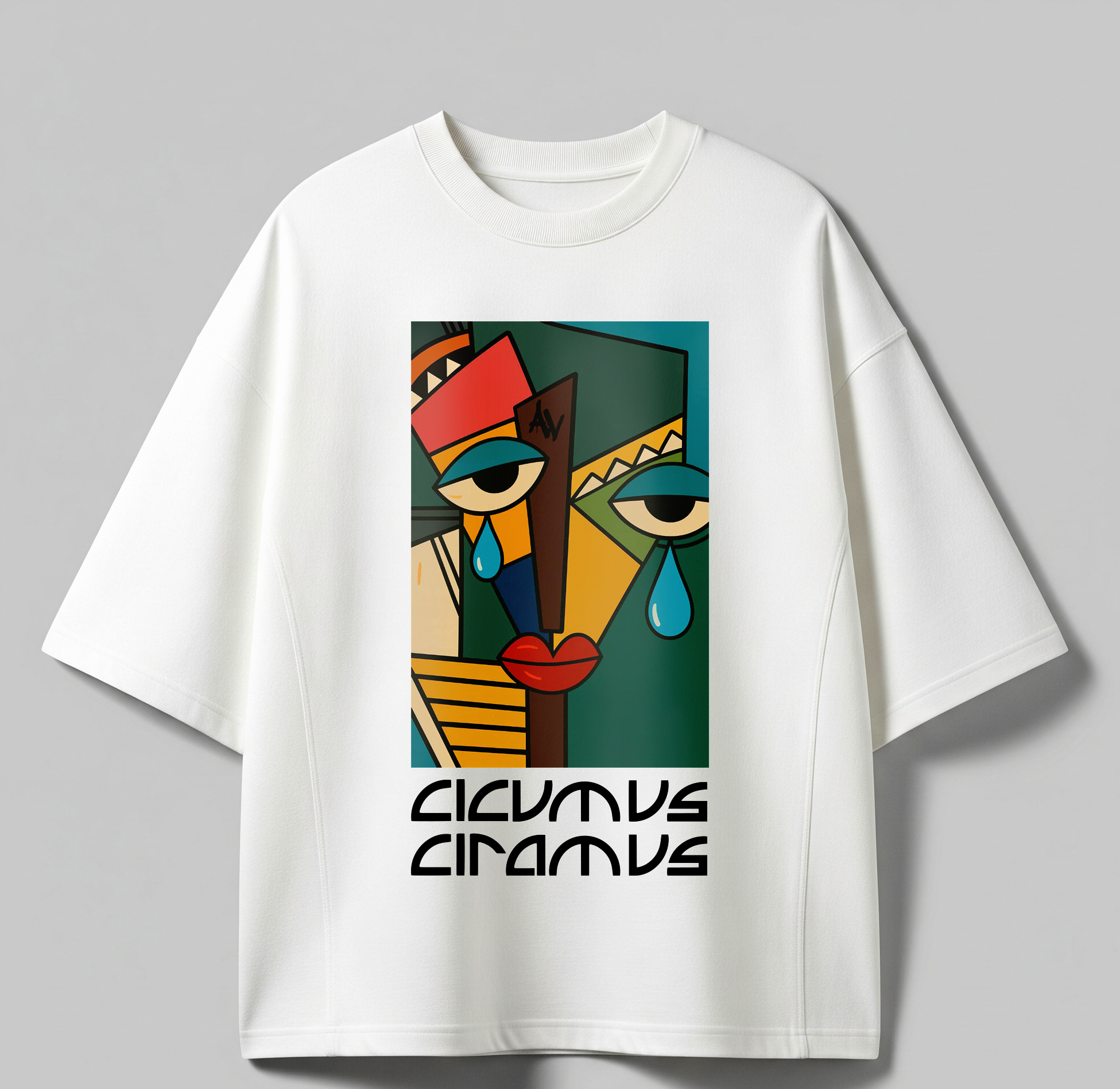 Oversixed tshirt, Art work,  for  cicvmvs ciramvs